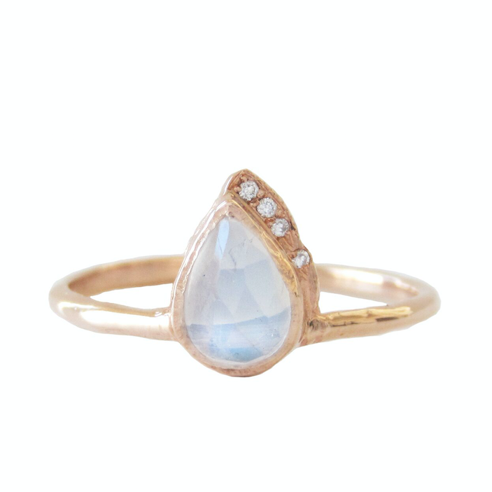 Raindrop sales diamond ring