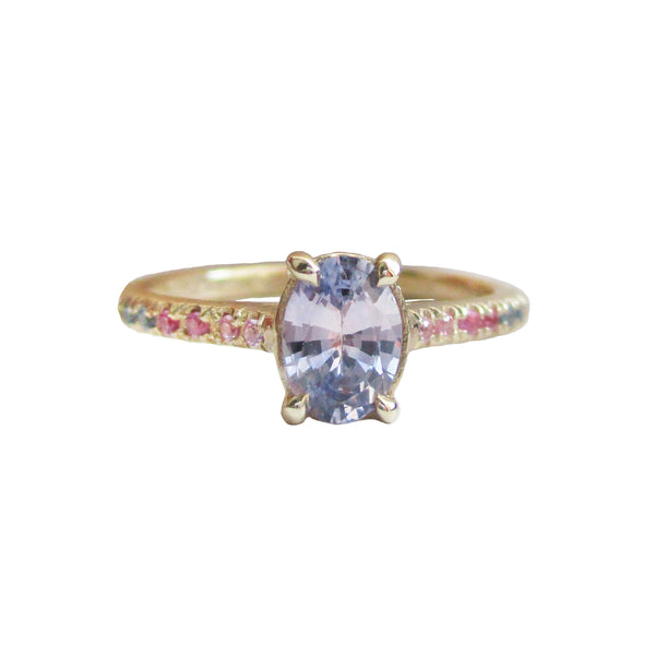 Aerial Lavender Sapphire Ring