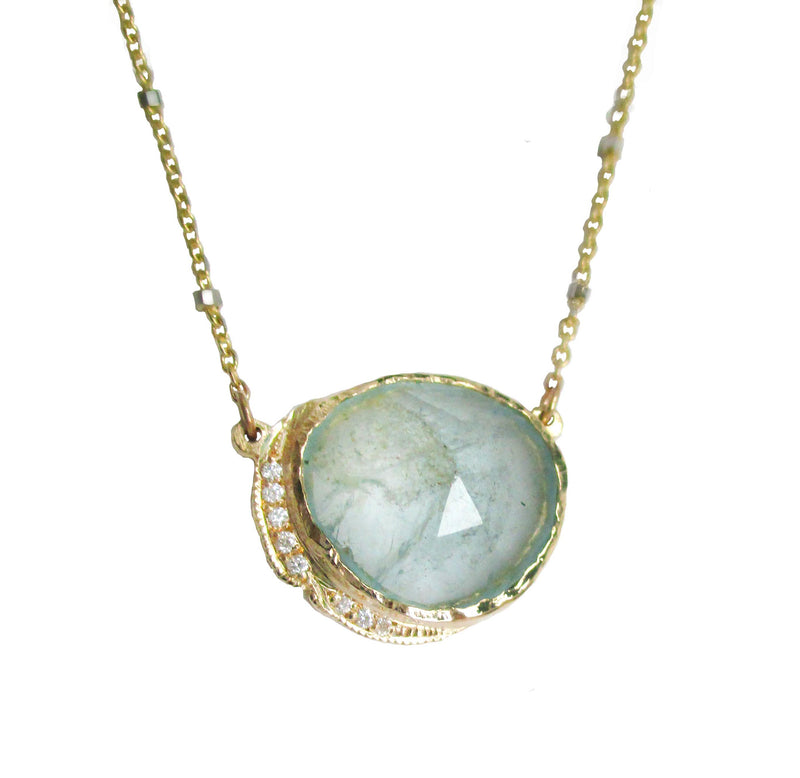 Aquamarine Hidden Cove Necklace