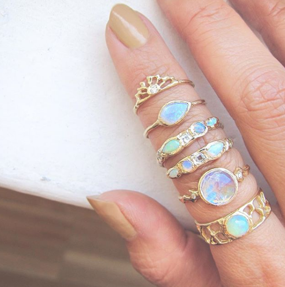 Misa Jewelry Handcrafted Ring - Journey Treasure Mermaid Ring