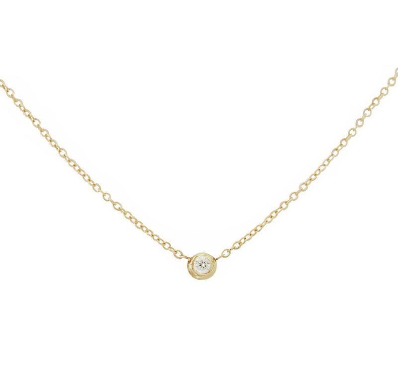 Solitaire Diamond Necklace | Necklaces | Nir Oliva Jewelry