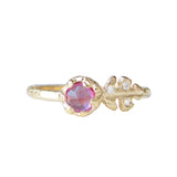 Floret Pink Sapphire Ring.