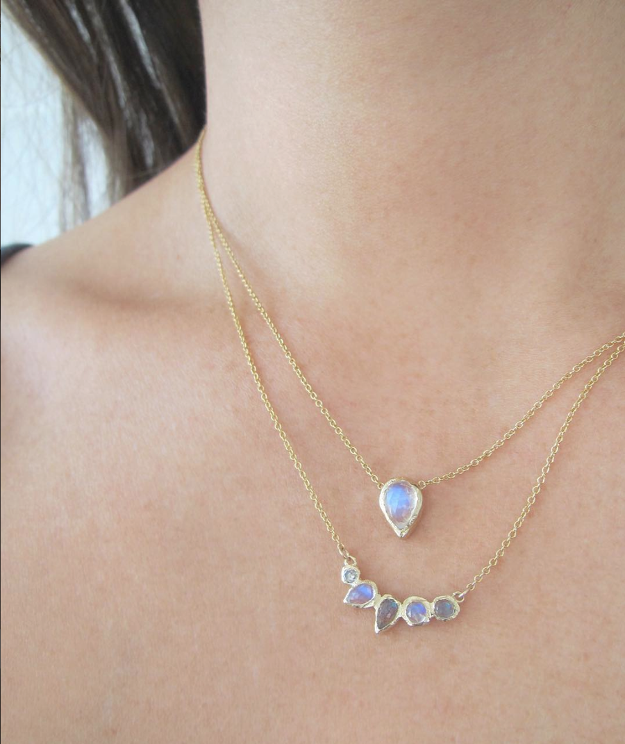 Misa Jewelry - Handcrafted Necklace - Water Lily Necklace